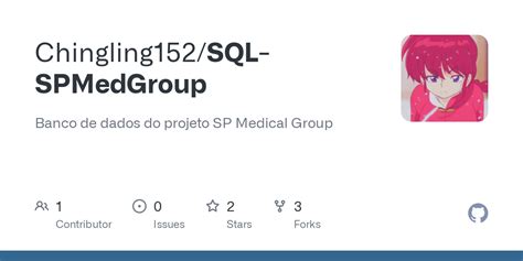 Github Chingling Sql Spmedgroup Banco De Dados Do Projeto Sp Medical Group