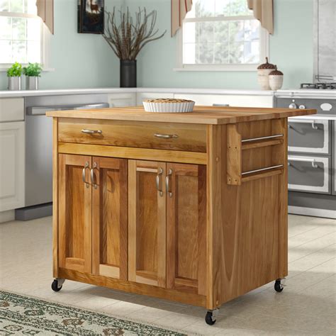 Free Standing Butcher Block Kitchen Island Things In The Kitchen