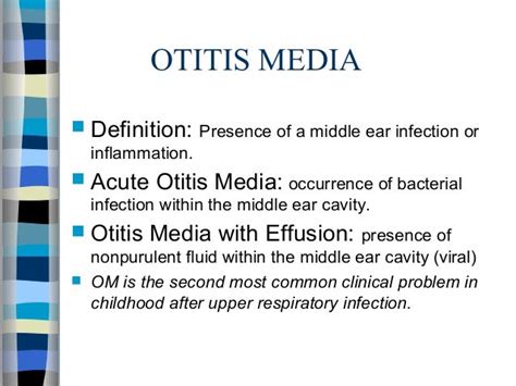 Otitis Media Viral Vs Bacterial