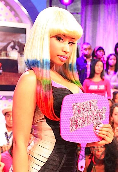 Nicki Minaj Celebrates “pink Friday” On Mondays 106 And Park Photos