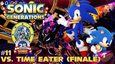 Sonic Generations 3ds Part 11 Vs Time Eater Finale
