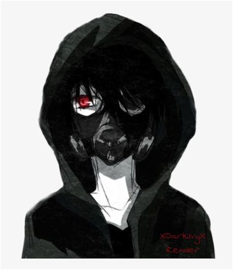 View 17 Face Mask Anime Boy With Hoodie And Mask