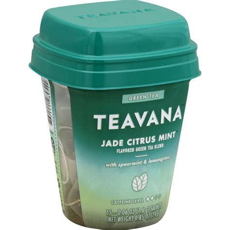 Teavana Green Tea Jade Citrus Mint With Spearmint And Lemongrass