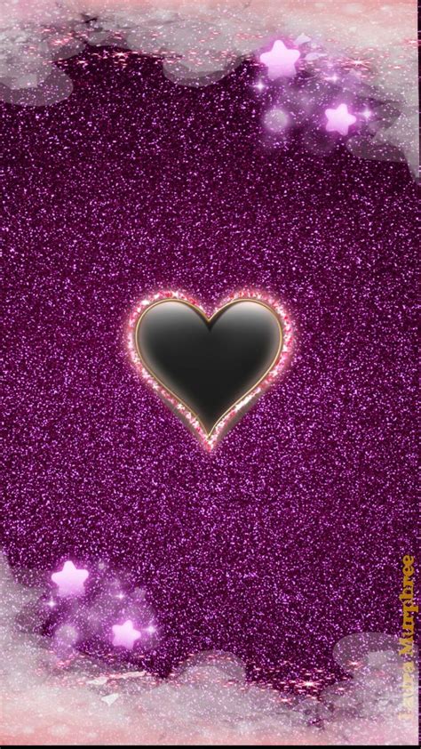 Pin By Dinesh Singh On 01 Hearts Glitter Phone Wallpaper Heart