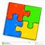 Combined Multi Color Puzzle 2 Stock Illustration  Image 23863502