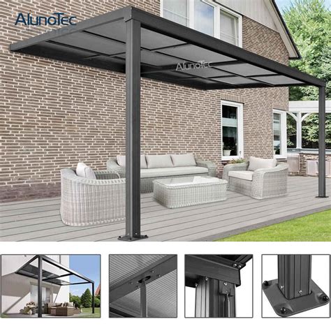 Outdoor Polycarbonate Sliding Patio Cover Gazebo With Retractable Roof Buy Sliding Roof