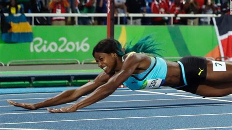 Shaunae Miller Dives To Beat Allyson Felix In 400m Final At Rio