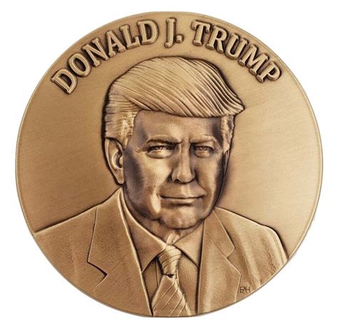donald trump 2017 official inaugural medal ohio republican party ebay