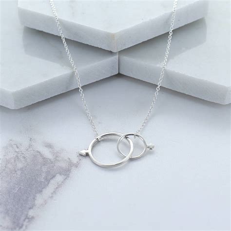 Infinity Symbol Sterling Silver Necklace By Francesca Rossi Designs