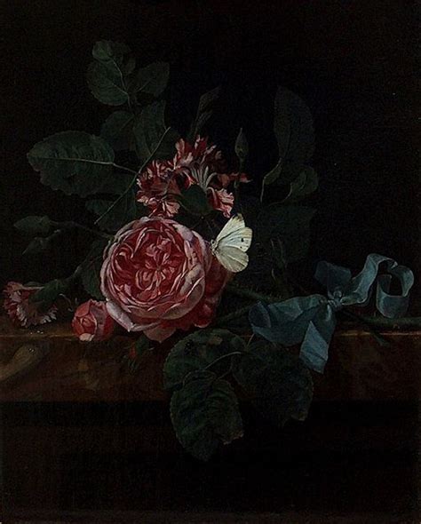 Maria Van Oosterwijk Still Life With Flowers 17th Century Still