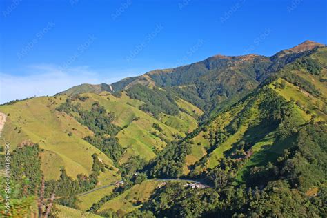Andes Mountains In National Natural Park Snow Colombia The Andes Is