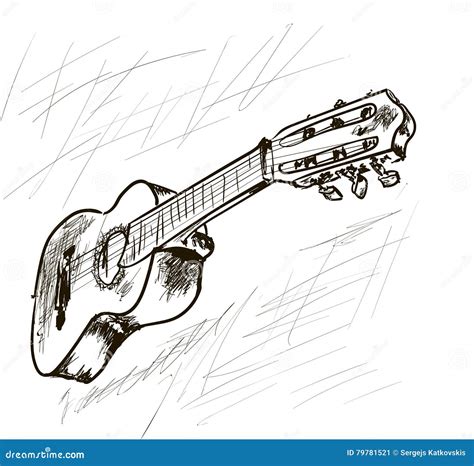 Guitar Stock Illustration Illustration Of Equipment 79781521