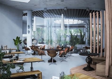 Go Tropical Hotel Lobby Design On Behance