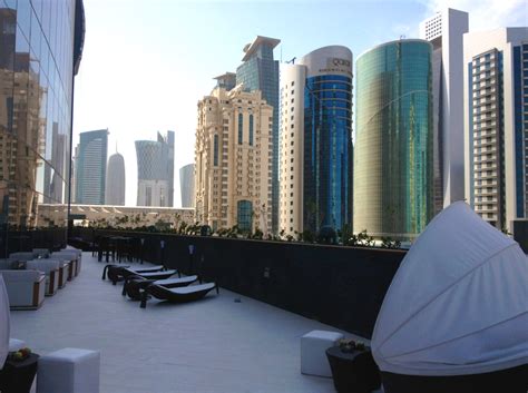View From The Pool W Hotel Doha