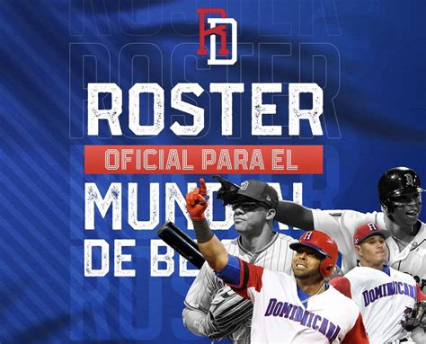 🎥 Este Es El Roster Oficial De Dominicana Para El Clásico Mundial De Beisbol Deportivapp By