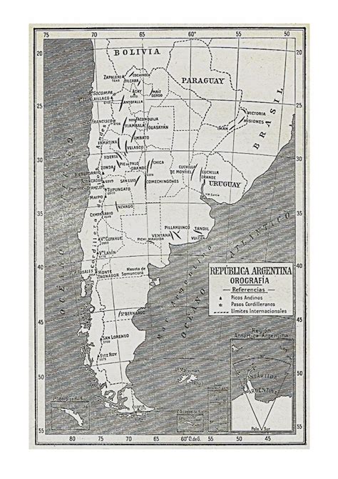 Docx Argentina Mapa Orográfico Dokumentips