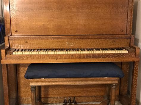 I Have A Hinze Chicago Upright Serial 103894 It Measures 53 12 L X