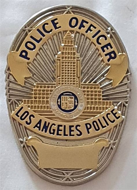 Lapd Police Badge For Sale Only 3 Left At 70