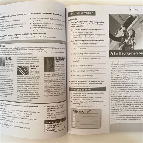 Think Level 1 5 Cambridge Middle School English Textbook And Workbook Fu