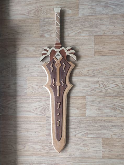 i made a wooden sword plywood inspired by the royale claymore of botw r breath of the wild