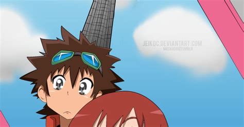 Mikey And Angie Digimon Fusion Pinterest Digimon And Anime Couples
