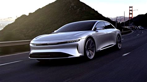 This Is Lucid Air Ev In Motion Cruising San Francisco Bay Area