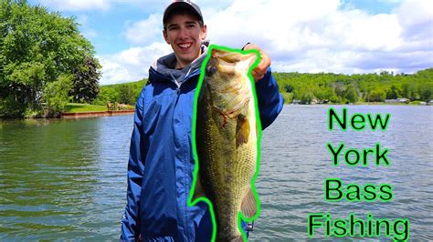 Bass Fishing New Lake Upstate New York Youtube