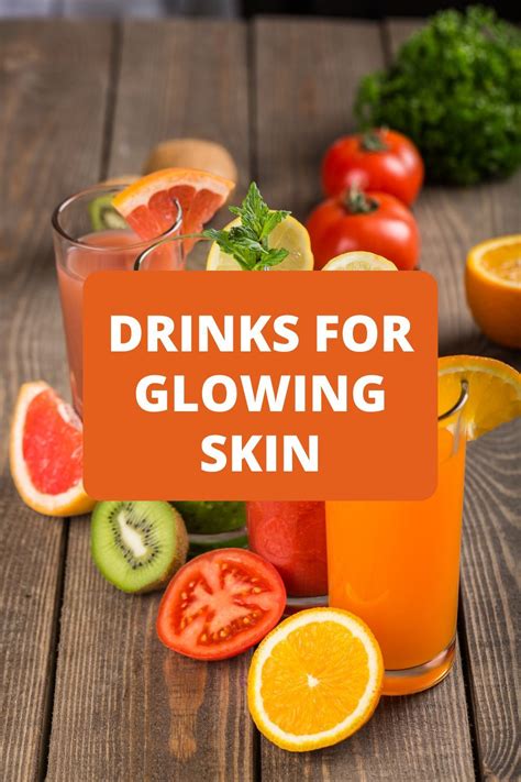here are some drinks that will help you give beautiful glowing skin there are many healthy