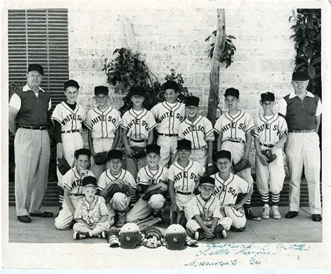 1960s Sacramento Little League Baseball Team 1960s Team S Flickr