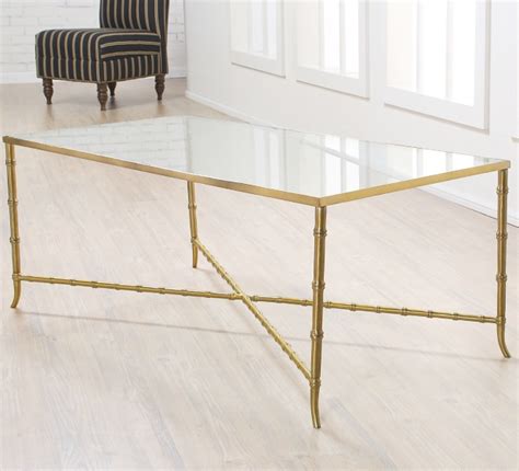 10 Photos Unique Gold Glass Coffee Table