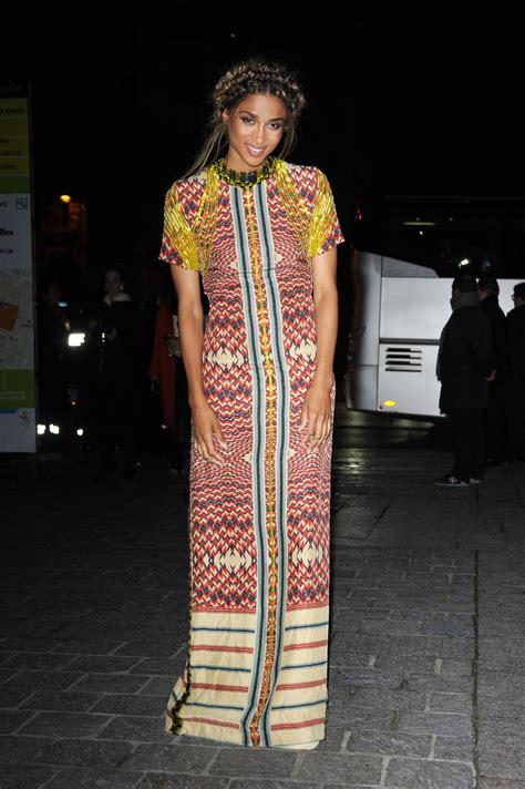 Moskva, ipa:) is the capital of russia and the country's economic, financial, educational, and transportation center. Ciara Arriving at H&M Fashion Show - Paris Fashion Week ...