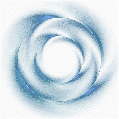 Hd Blue Circle Swirl Effect Png Citypng