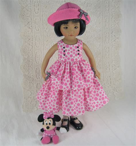 polka dots on doll dresses… i dream of jeanne marie