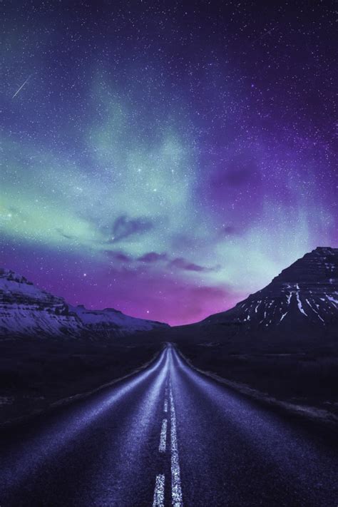 1k Landscape Upload Featured Night Stars 7k Northern Lights Mountains