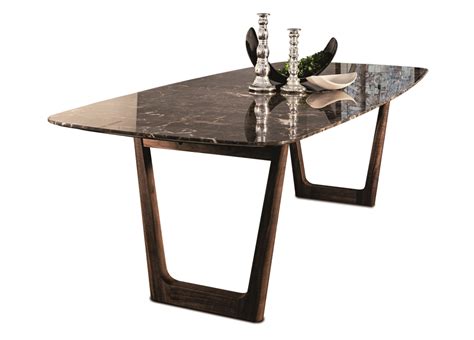 vibieffe opera dining table marble dining tables  italy