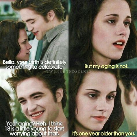 not technically older than edward in reality edward is like 98 bella really shouldn t be