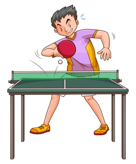 Ping Pong Player Free Vector Art 43 Free Downloads