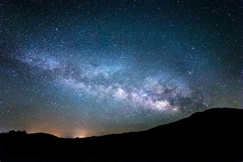 Milky Way As Seen From Globe Az Looking Toward San Carlos Natural
