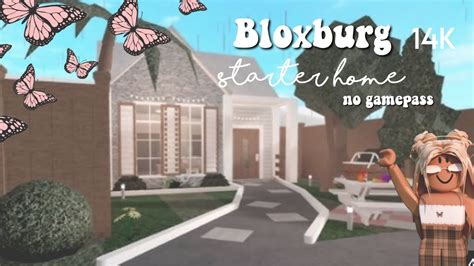 Bloxburg Aesthetic Two Story No Game Pass Starter House K Speed Hot