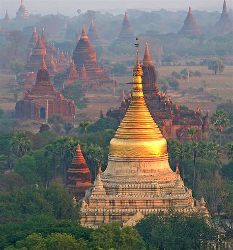 Myanmar is bordered by bangladesh and india to its northwest, china to its northeast. Shwedagon Pagoda, Myanmar - Traveleering