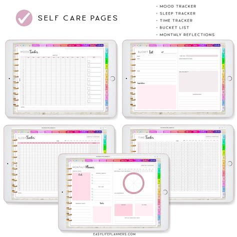 Undated Digital Planner For Ipad Goodnotes Planner Notability Planner