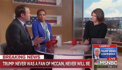 Msnbc Panel Shreds Trumps Attacks On Mccain It Is Beneath The Office