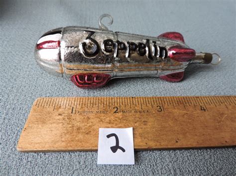 Vtg German Mercury Glass Christmas Ornament Red Zeppelin S Lauscha Antique Price Guide