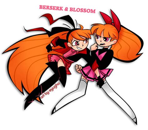 Blossom Vs Berserk By Eyugho Powerpuff Girls Cartoon Powerpuff Girls My Xxx Hot Girl