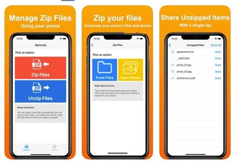 How To Unzip Compressed Files On The Iphoneipad 5 Best Apps