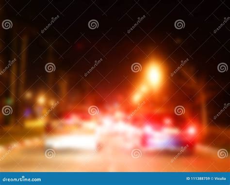 Abstract Blurred Background Blurred Road With Car Running Stock Image