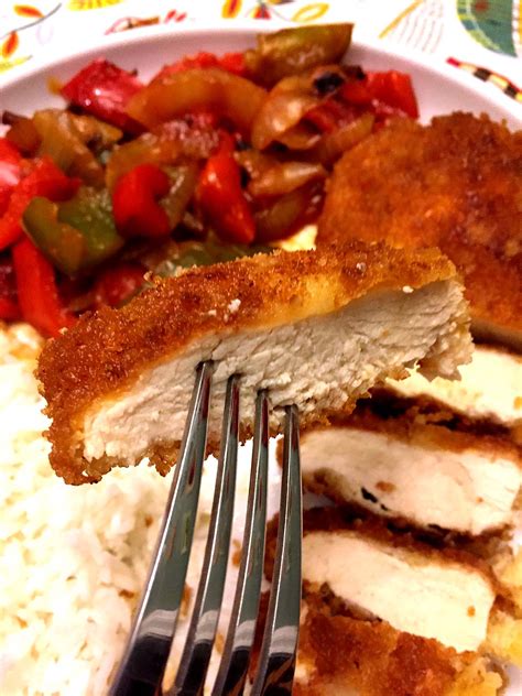It pairs well with most sides or can be enjoyed by itself (i've listed some pairing ideas at the end of the post). Easy Crispy Pan-Fried Breaded Chicken Breast Recipe - Best Ever! - Melanie Cooks