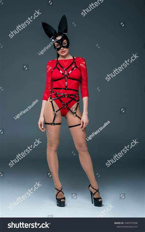 Kinky Woman Sexy Costume Wearing Heels Stock Photo Shutterstock