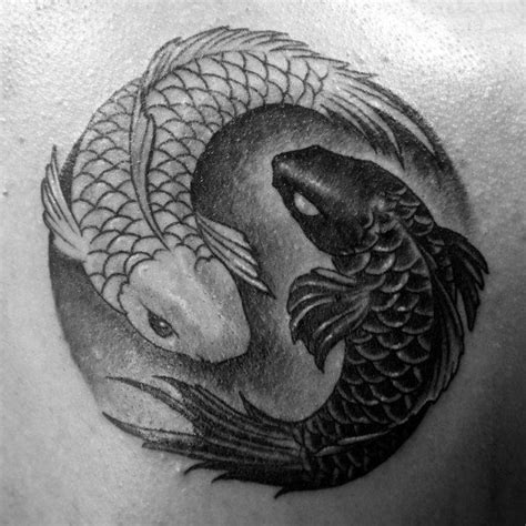 40 Japanese Yin Yang Koi Fish Tattoos For Men 2024 Guide Koi Fish