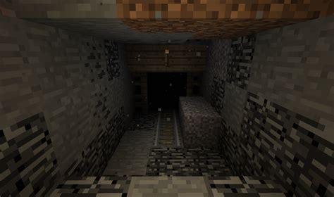 Ive Never Seen A Mineshaft At Bedrock Until Now Very Creepy Looking